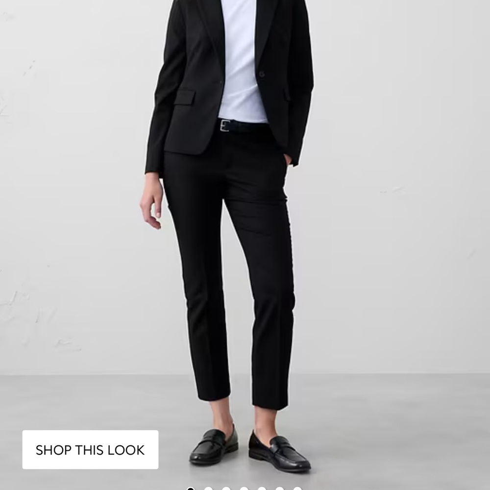 Banana Republic Women’s Ryan Stretch Twill Ankle Pant